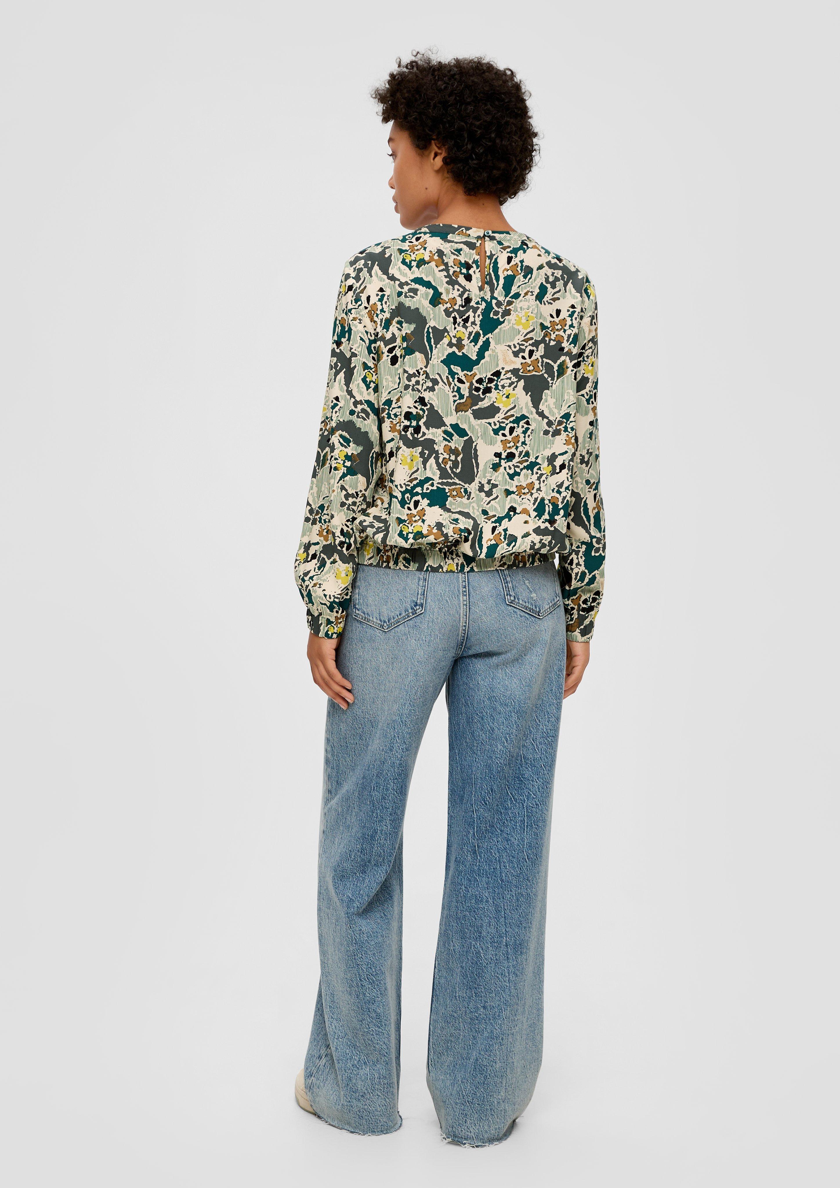 Bluse mit All-over-Print  2140590-67A0