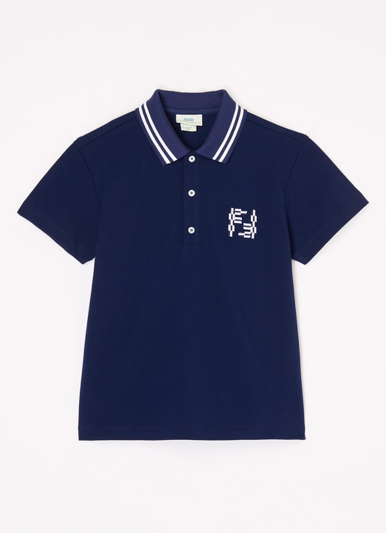Fendi  Polo van piqué katoen