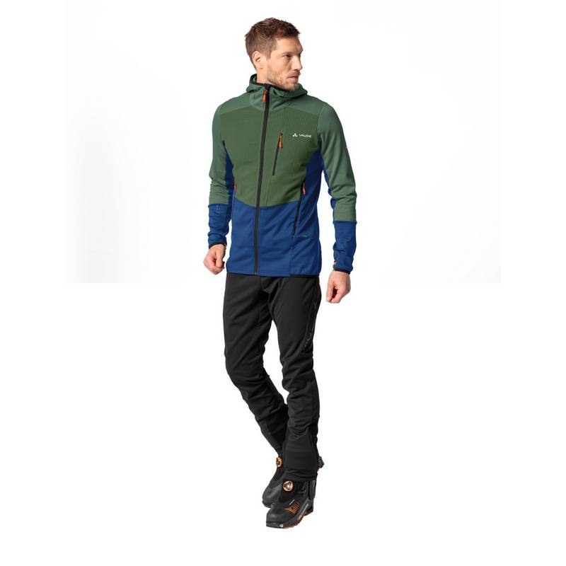 VAUDE Men's Monviso Hooded Grid Fleece Jacket Outdoorjacke Herren