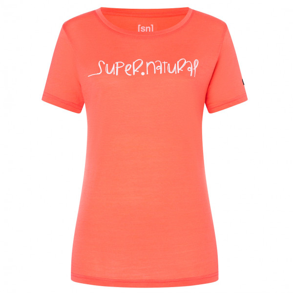 super.natural - Women's Signature Tee - Merinoshirt