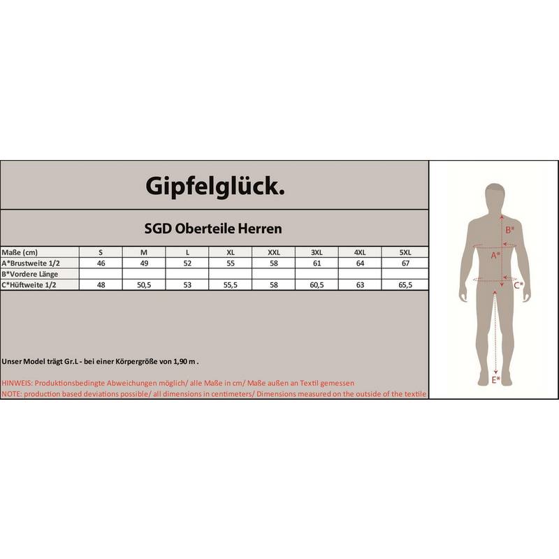 Gipfelglück Heinz Fleecejacke Herren