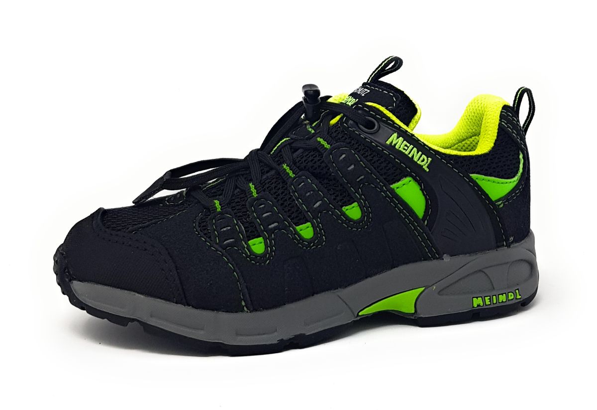 Meindl Snap JR Nässe Schutz 2046 Schwarz 22 Lemon/Schwarz