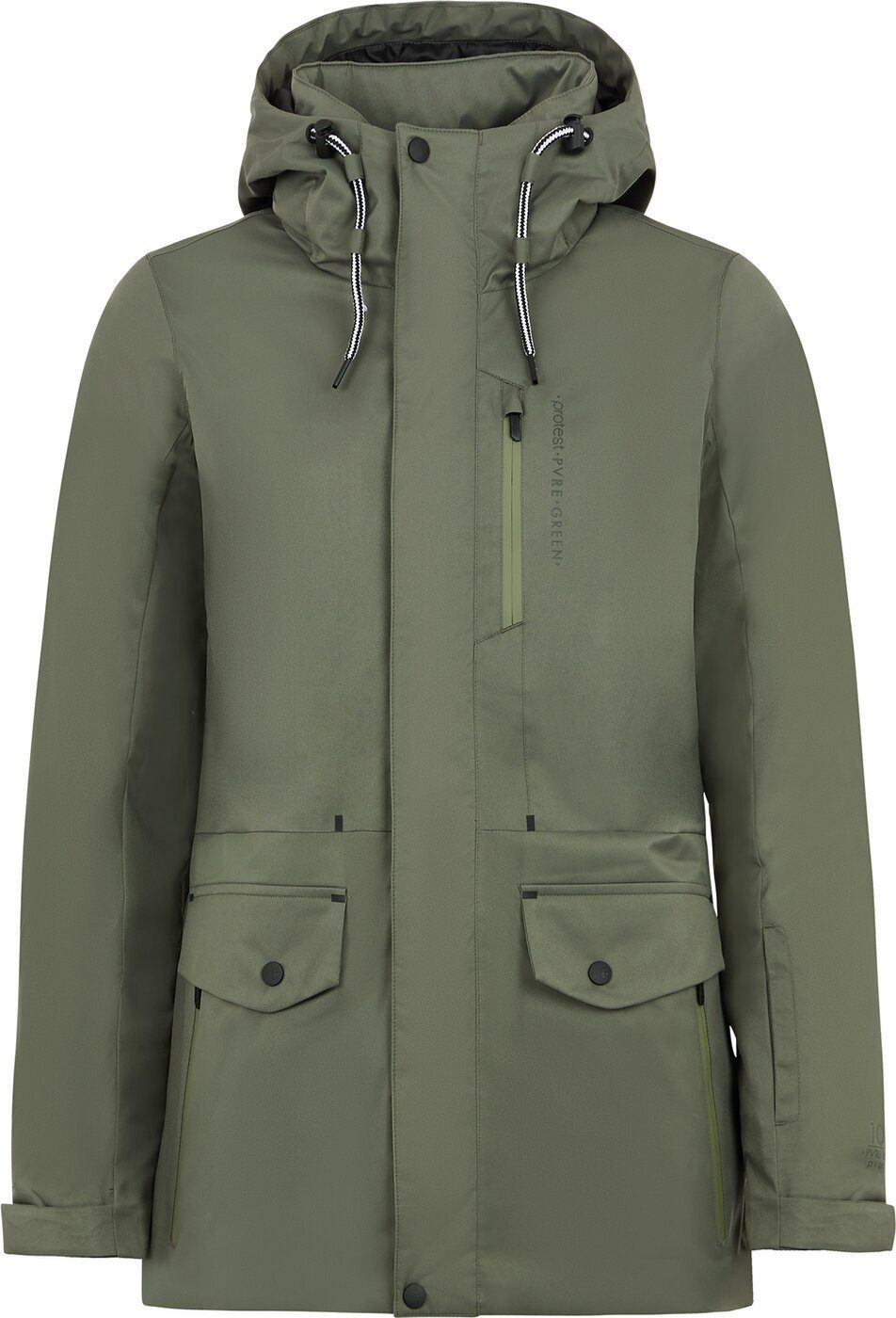 Protest Skijacke PRTCHESSIE snowjacket BOTANIC GREEN