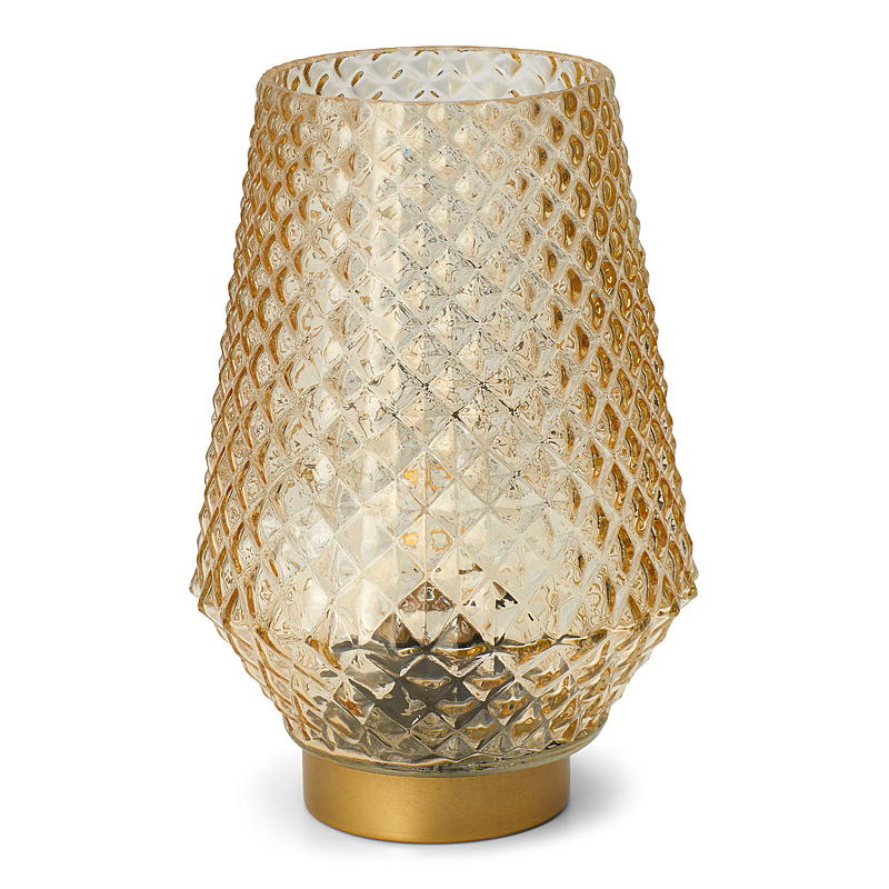 Home Glasslampe ø 12x20 cm batteridrevet