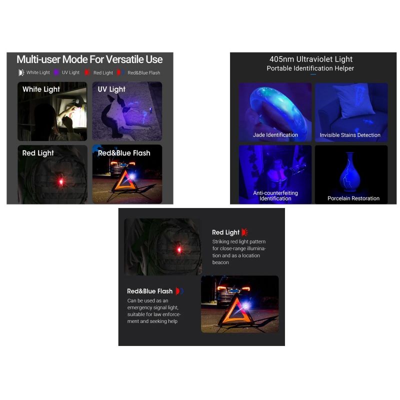 Nextorch K40 Keychain Light Ricaricabile 700 Lumens LED