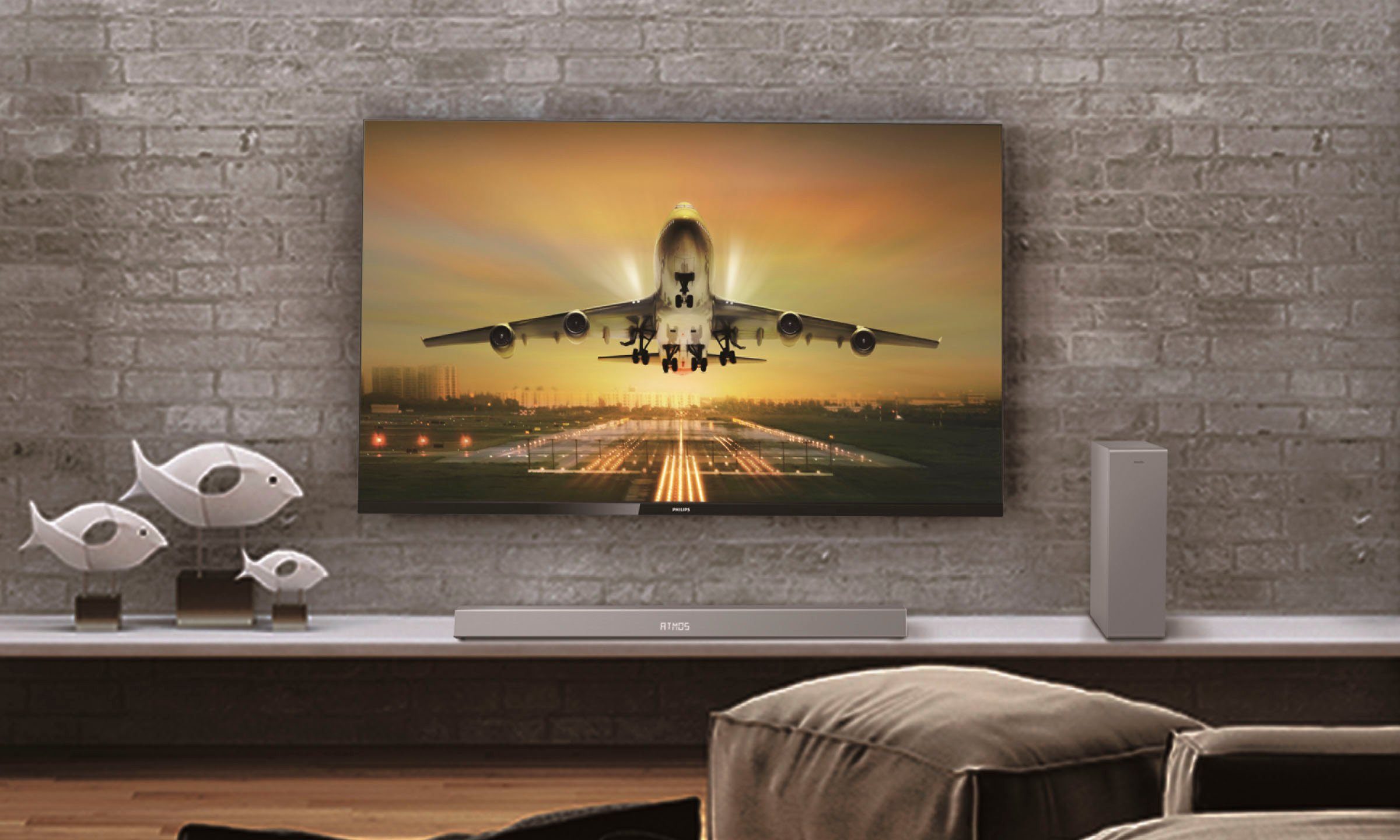 Philips TAB8405 / TAB8505 2.1 Soundbar (Bluetooth, WLAN, 300 W)
