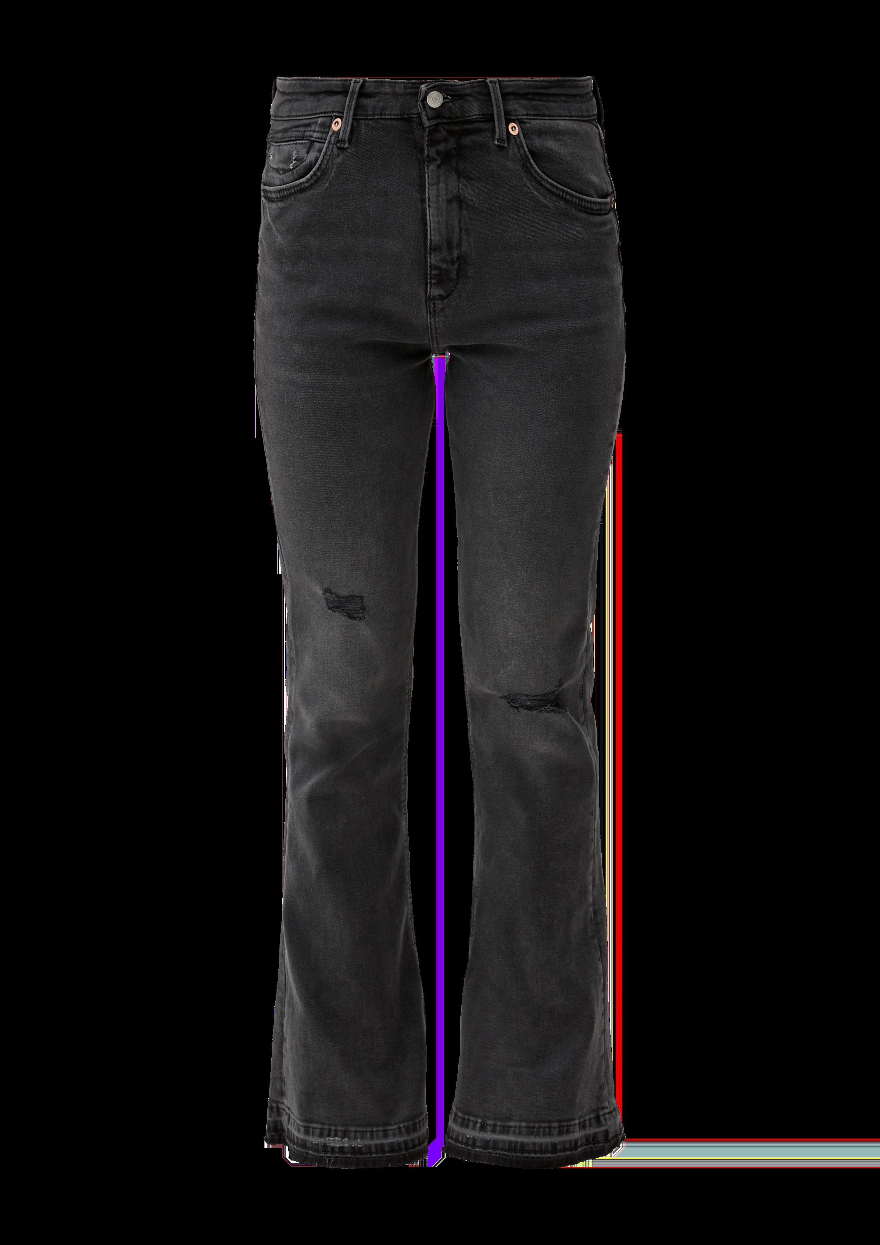 Jeans Reena / Slim Fit / High Rise / Flared Leg  2119080-98Z3
