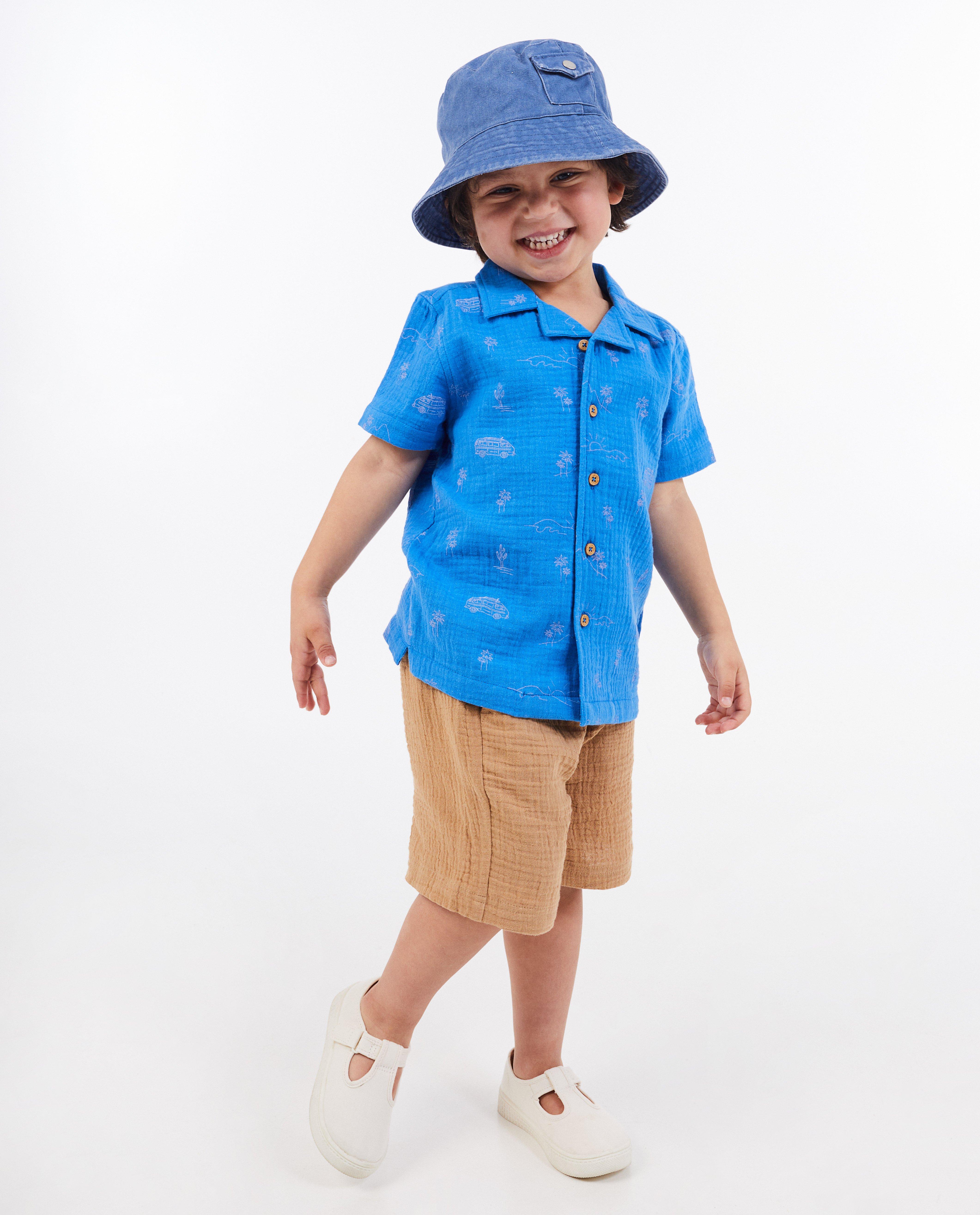 Tricou Kidz Nation Tetra Albastru
