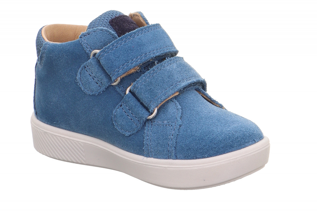 SUPIES - Blau/OrangeSneaker low mit Klettverschluss