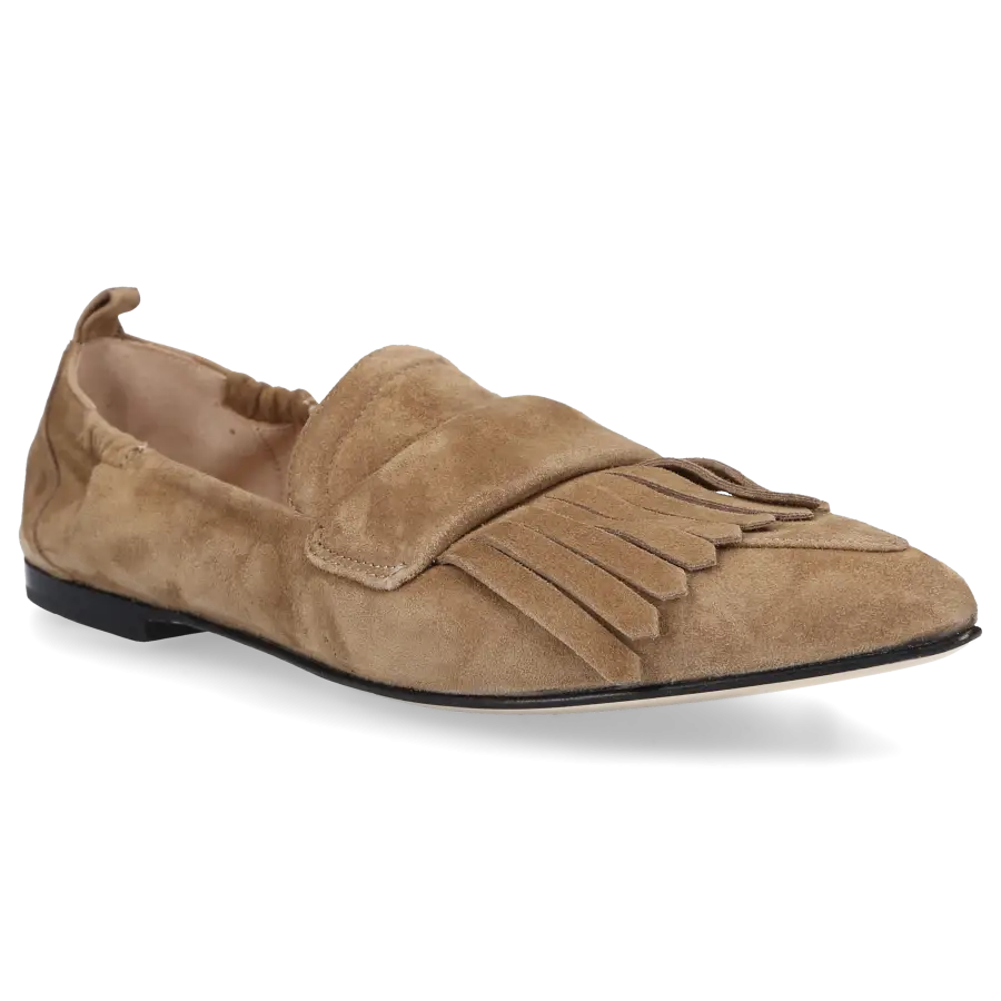 Pomme D`OR - Loafer 0523 Veloursleder - beige