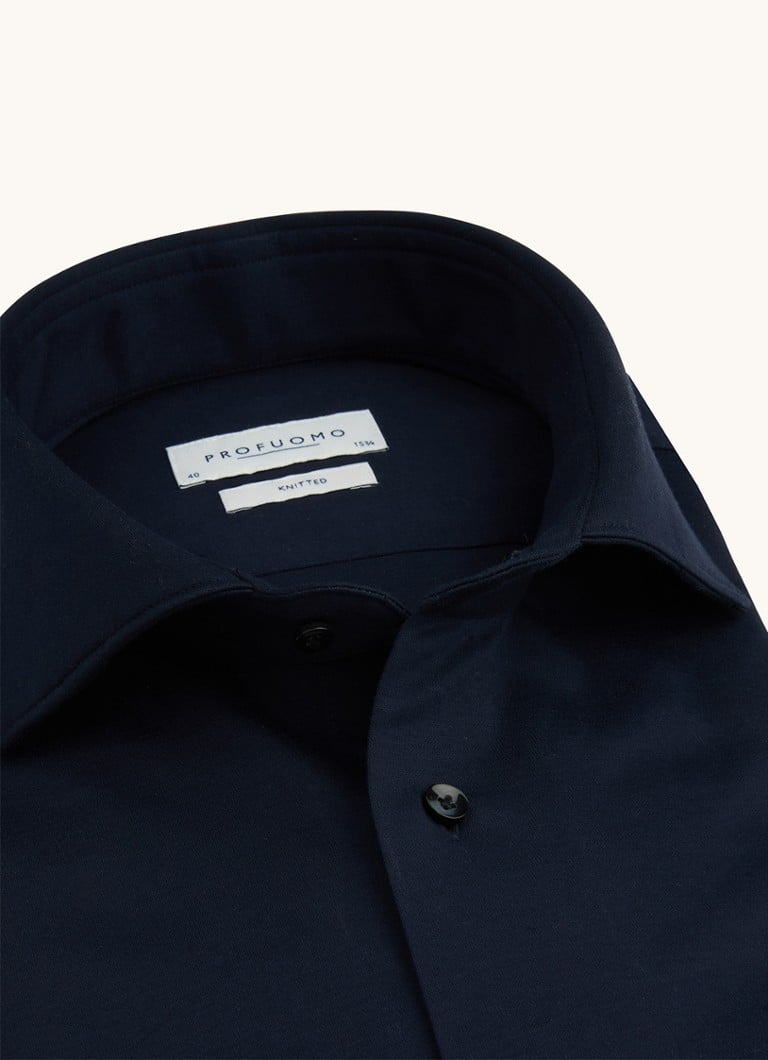 Camisa Profuomo de corte regular com elastano