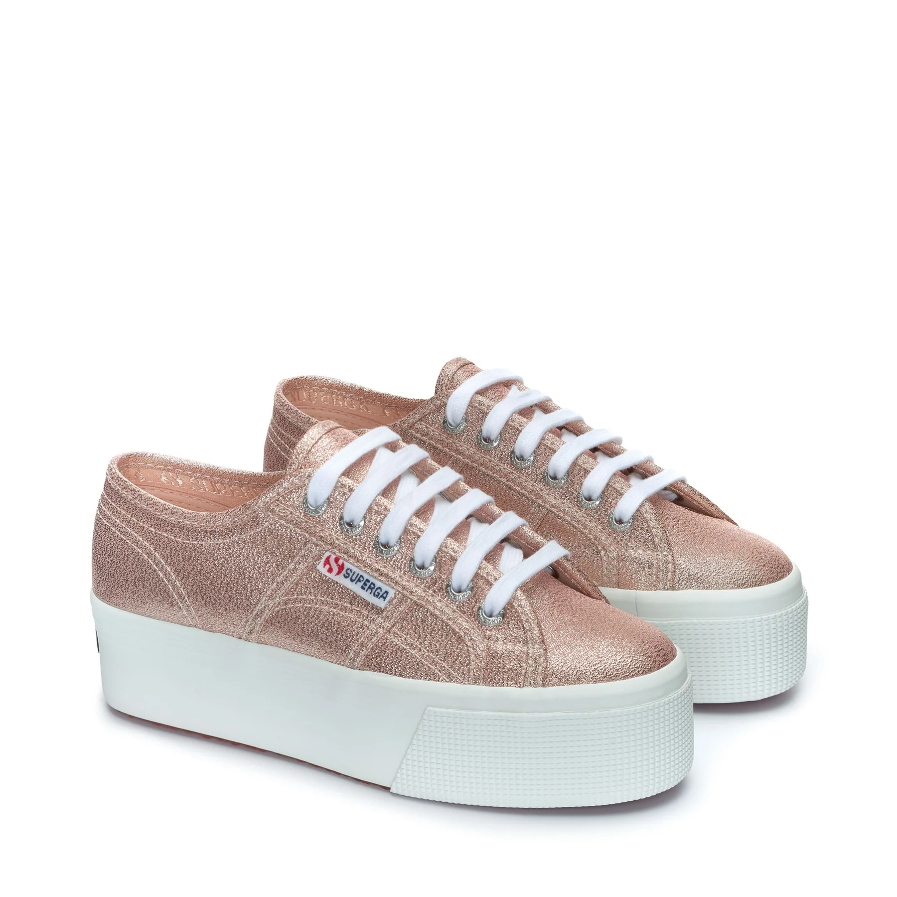 2790 PLATFORM LAME-ROSE PLATINUM