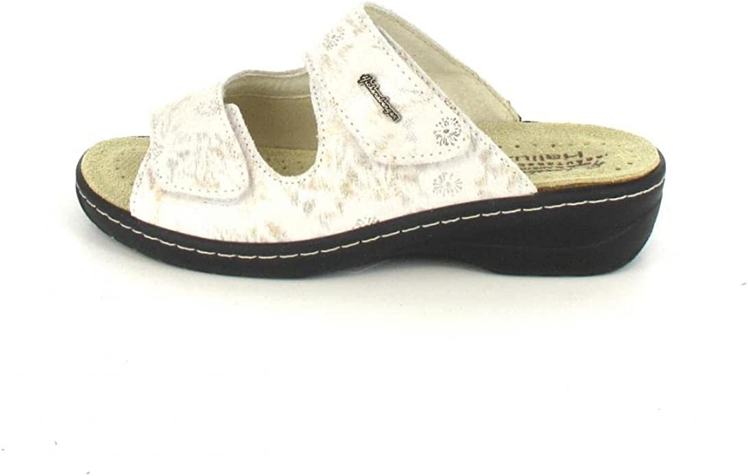 HICKERSBERGER Komfort Sandalen weiss