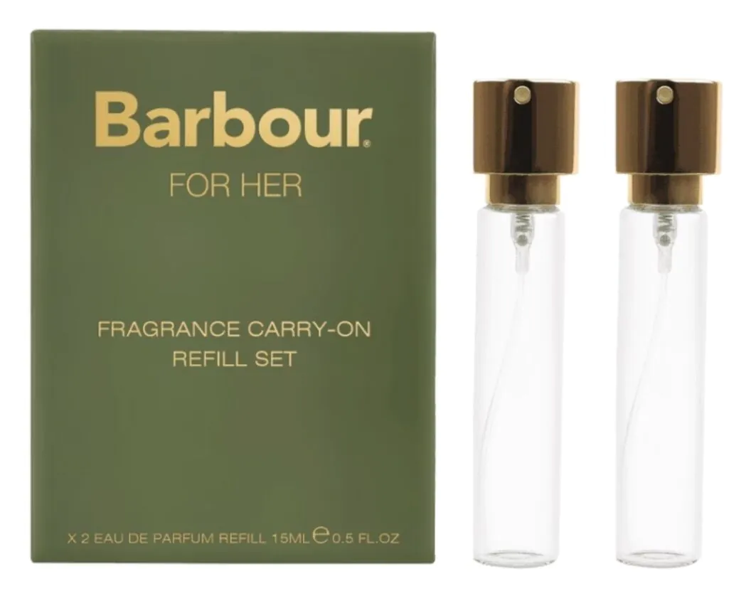 Barbour For Her Eau de Parfum til kvinder, 2 x 15 ml