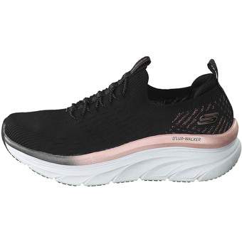 Skechers D Lux Walker Slip On in schwarz