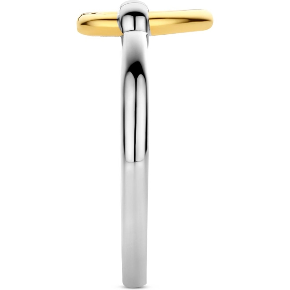 TI SENTO - Milano Bague pour femme 925 Argent bicolore Bague