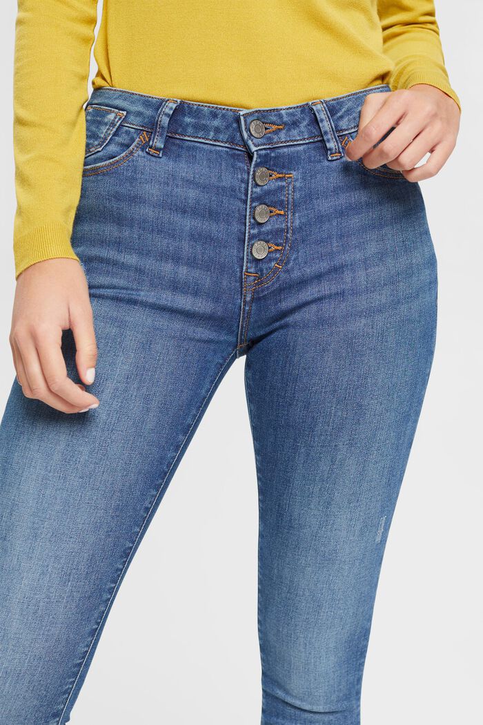 Stretch-Jeans mit Skinny-Fit