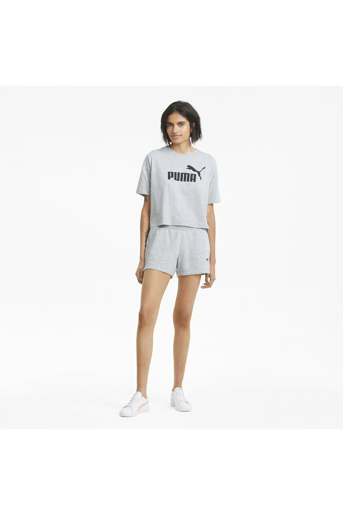 Puma  Damen Shorts - ESS Sweat Shorts, Strickshorts, Trainingshose, kurz