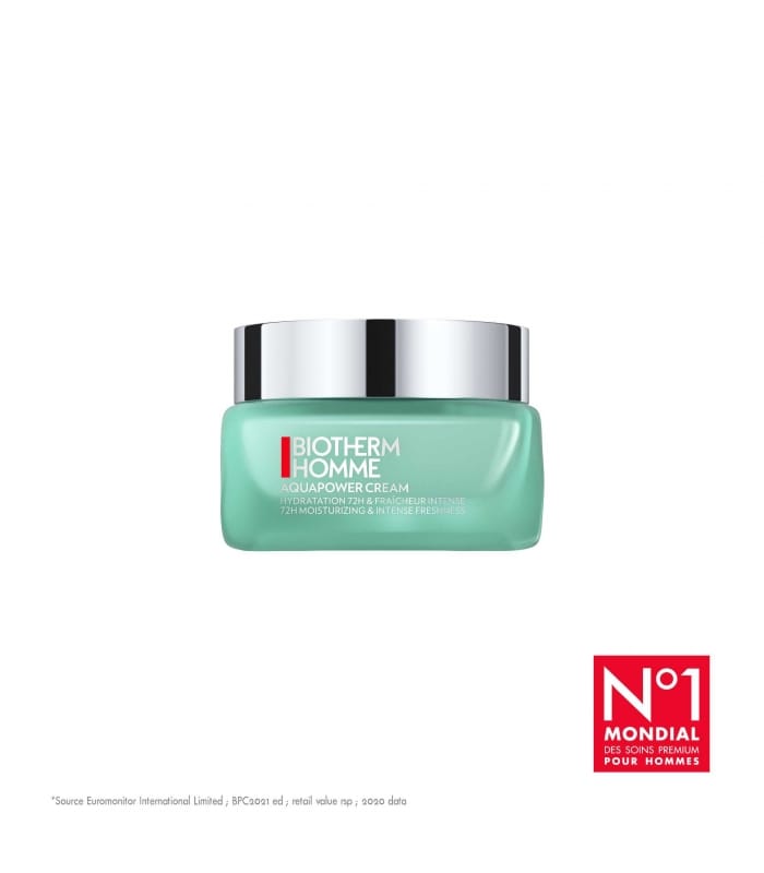 BIOTHERM-AQUAPOWER-Crème Hydratante Visage Pour Homme