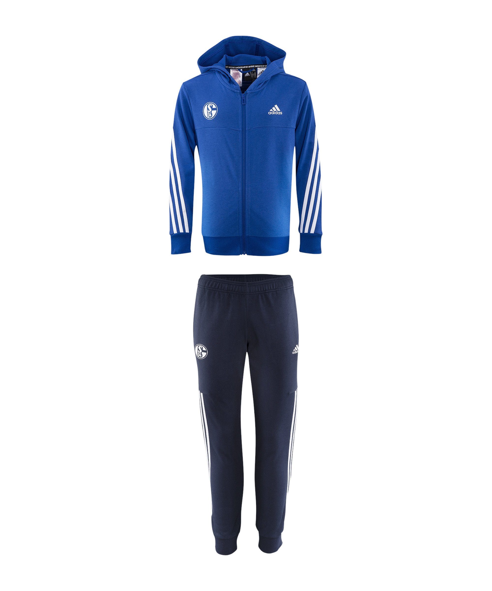 adidas Performance Jogginganzug FC Schalke 04 Freizeitanzug Kids