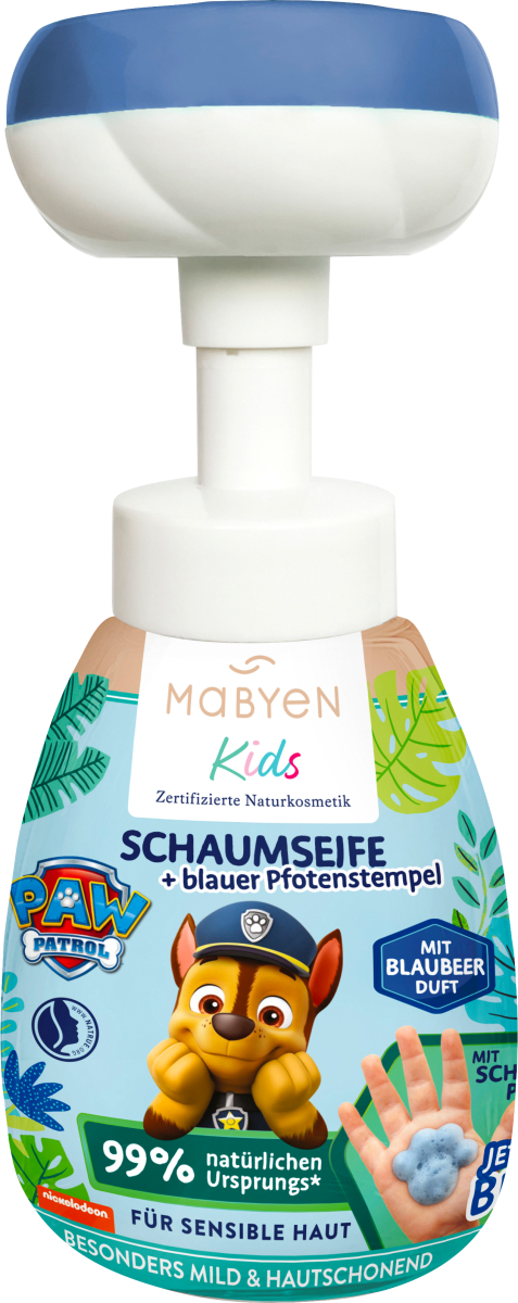 Schaumseife Paw Patrol blau, 180 ml