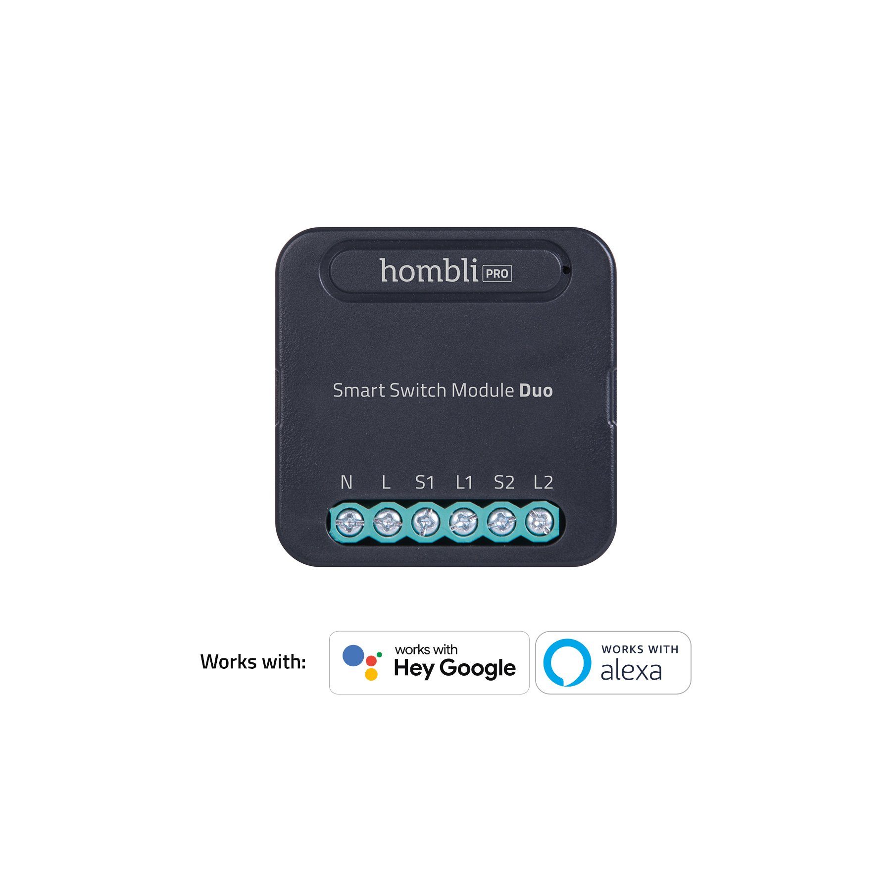 Hombli smartes Schaltmodul Duo Smart-Home-Zubehör