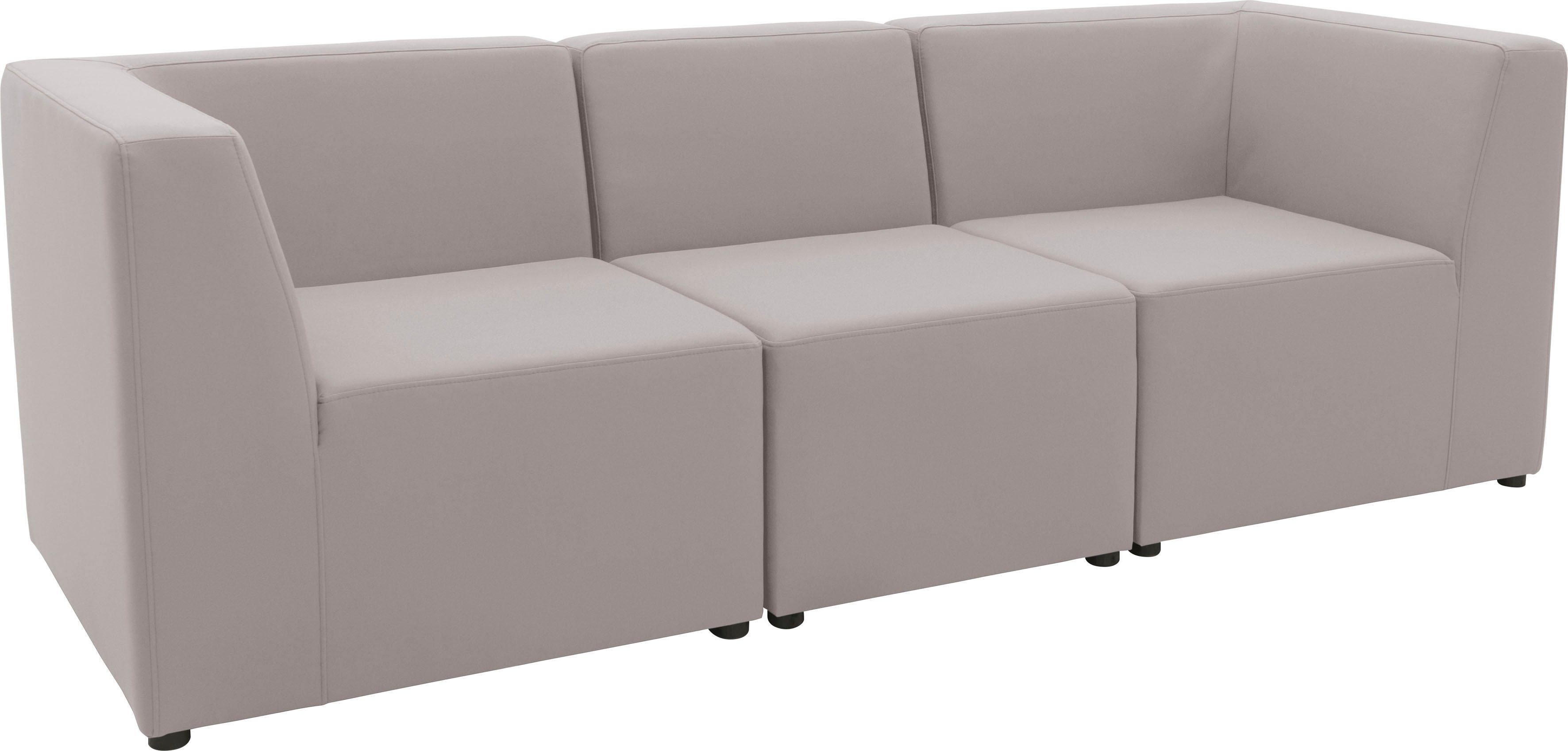 DOMO collection Loungesofa Aurinko, Speziell für Outdoor, witterungsbeständig, incl. Schutzhülle