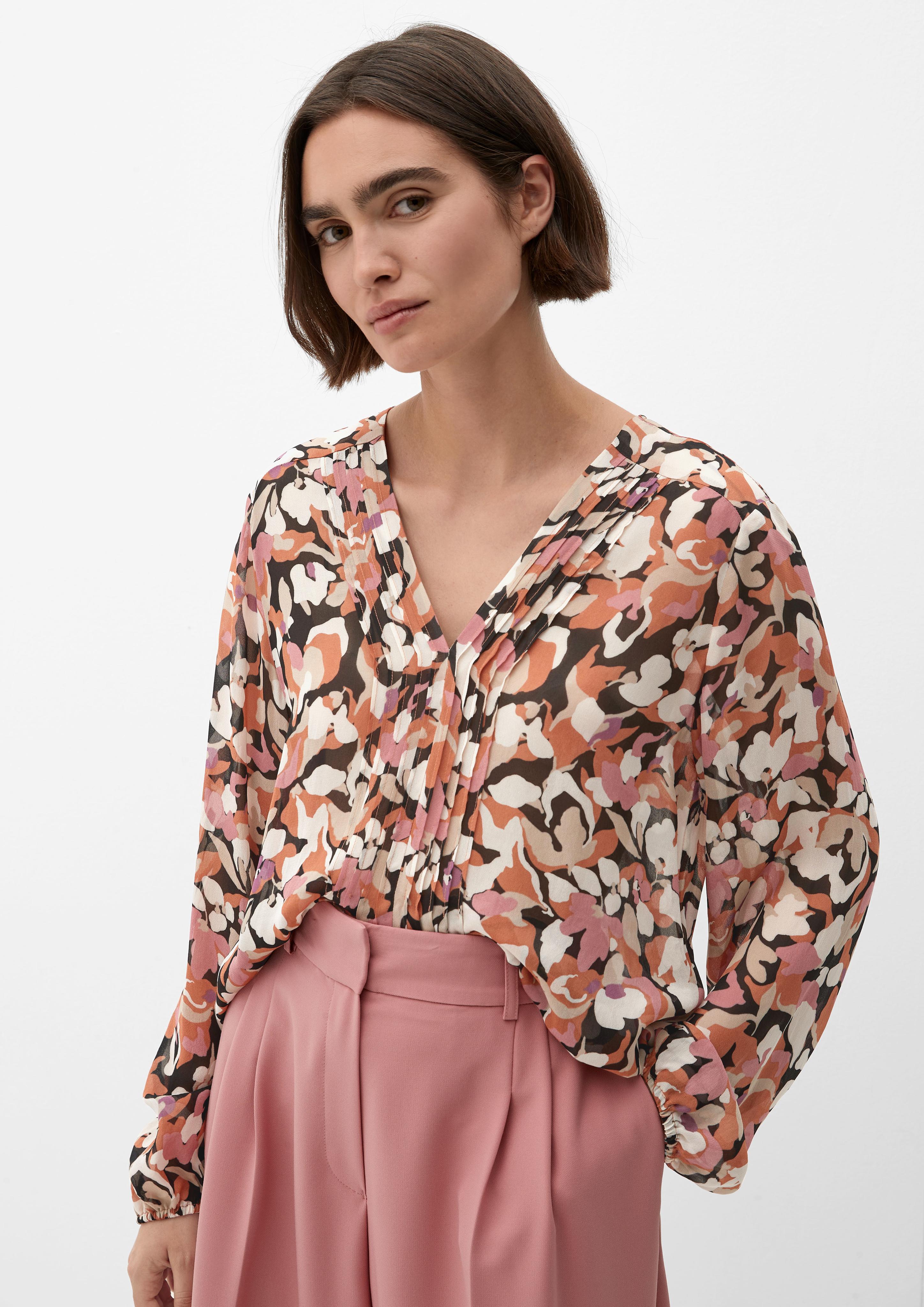 Chiffonbluse aus Viskose  2121776-99A4