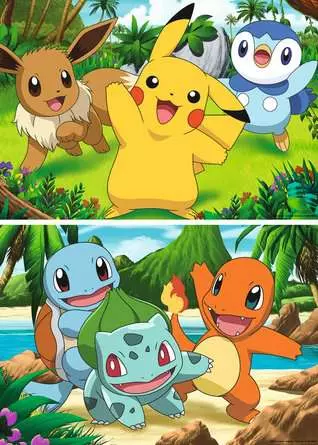 Kinderpuzzle ab 4 Jahren - Pikachu und seine Freunde - 24 Teile