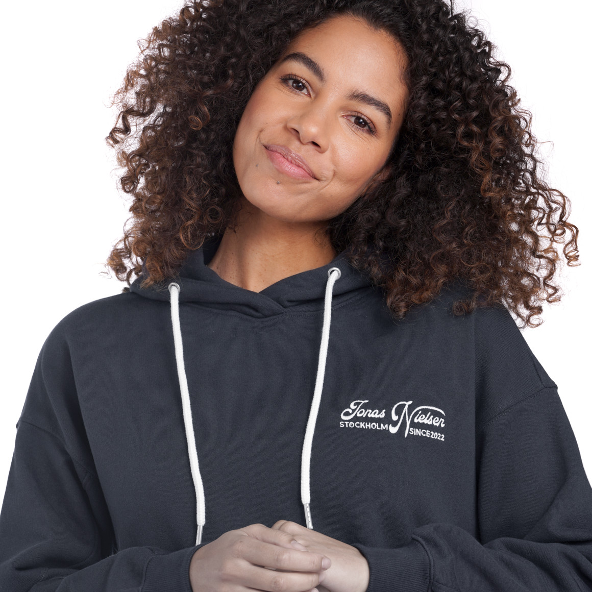 Damen Sweatkleid mit Kapuze