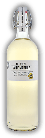 Birkenhof Alte Marille 1,0 Liter Birkenhof Alte Marille 1,0 Liter Harmonisches Destillat, in Cognacfässern gereift. 1	 Liter - Vol 40%