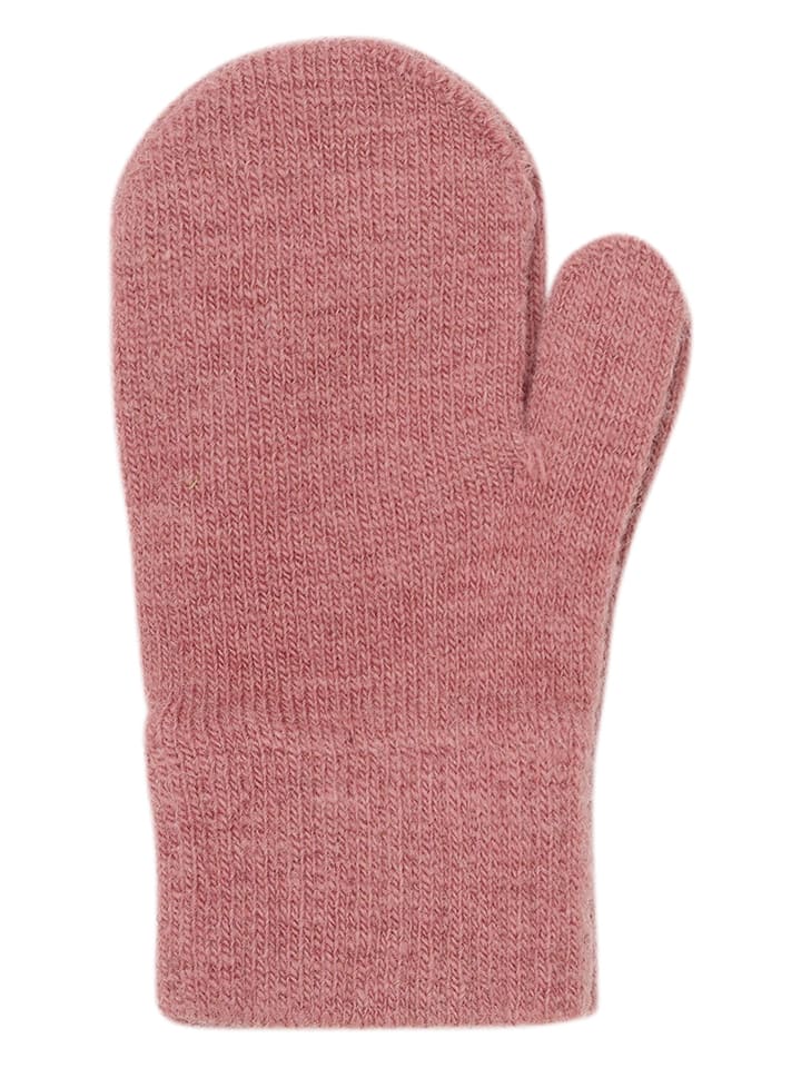 Minymo 3er-Set: Fäustlinge in Dunkelrosa/ Khaki/ Creme günstig kaufen