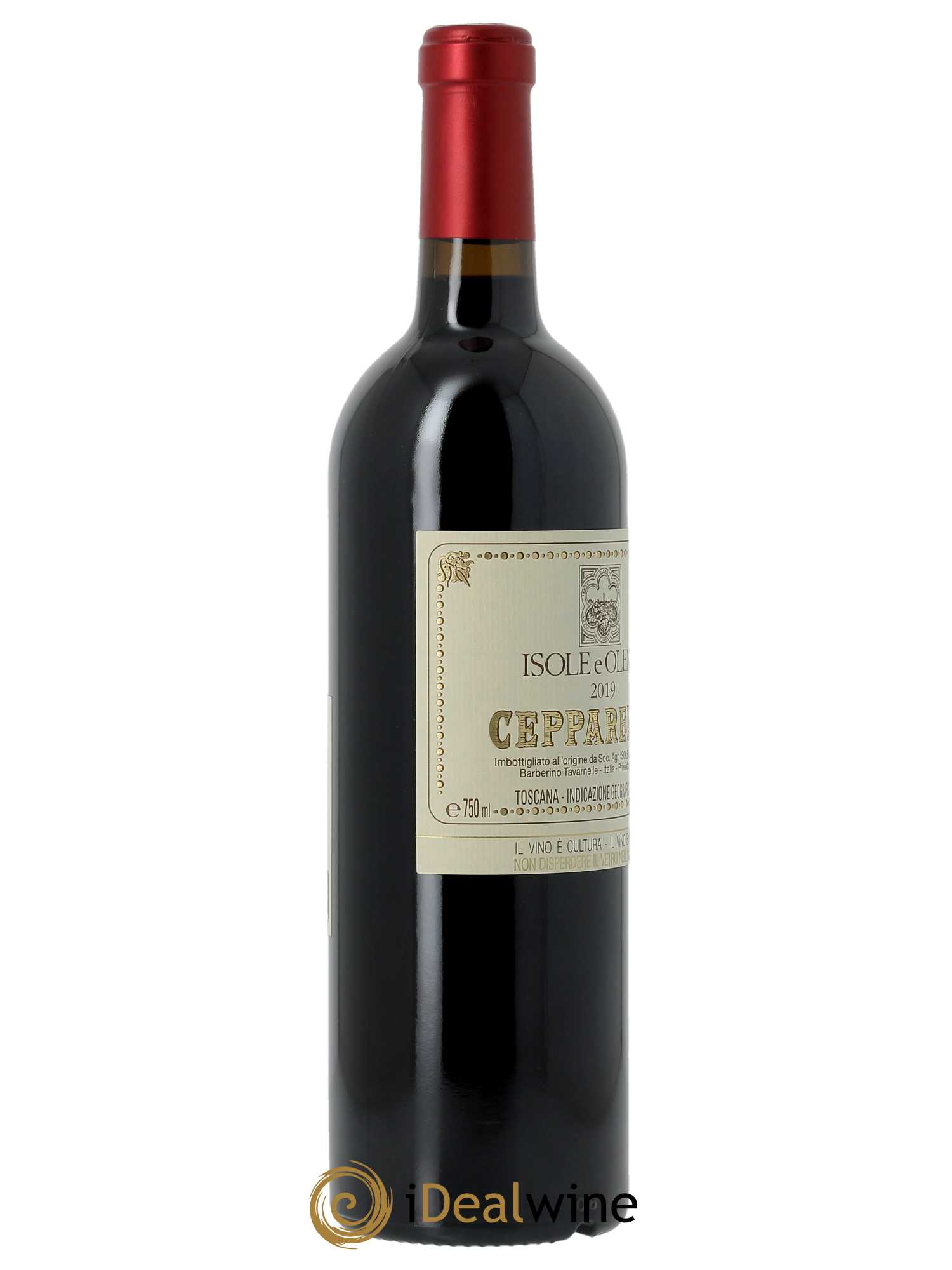 Toscana IGT Cepparello Isole e olena  2019 - Lot de 1 Bouteille