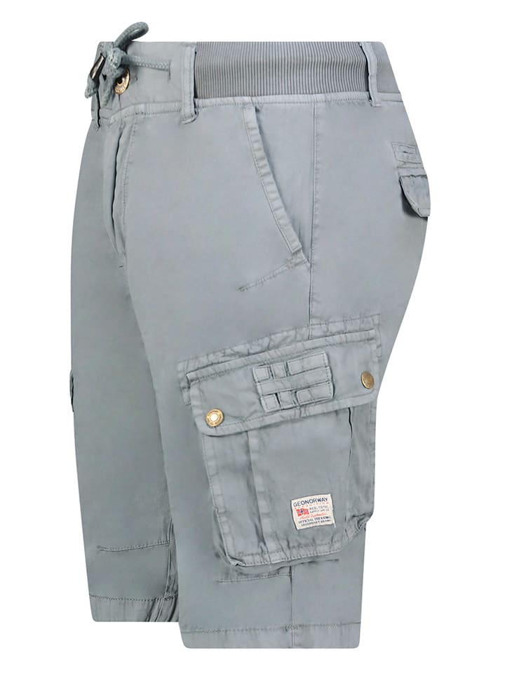 Geographical Norway Cargobermudas in Hellblau günstig kaufen