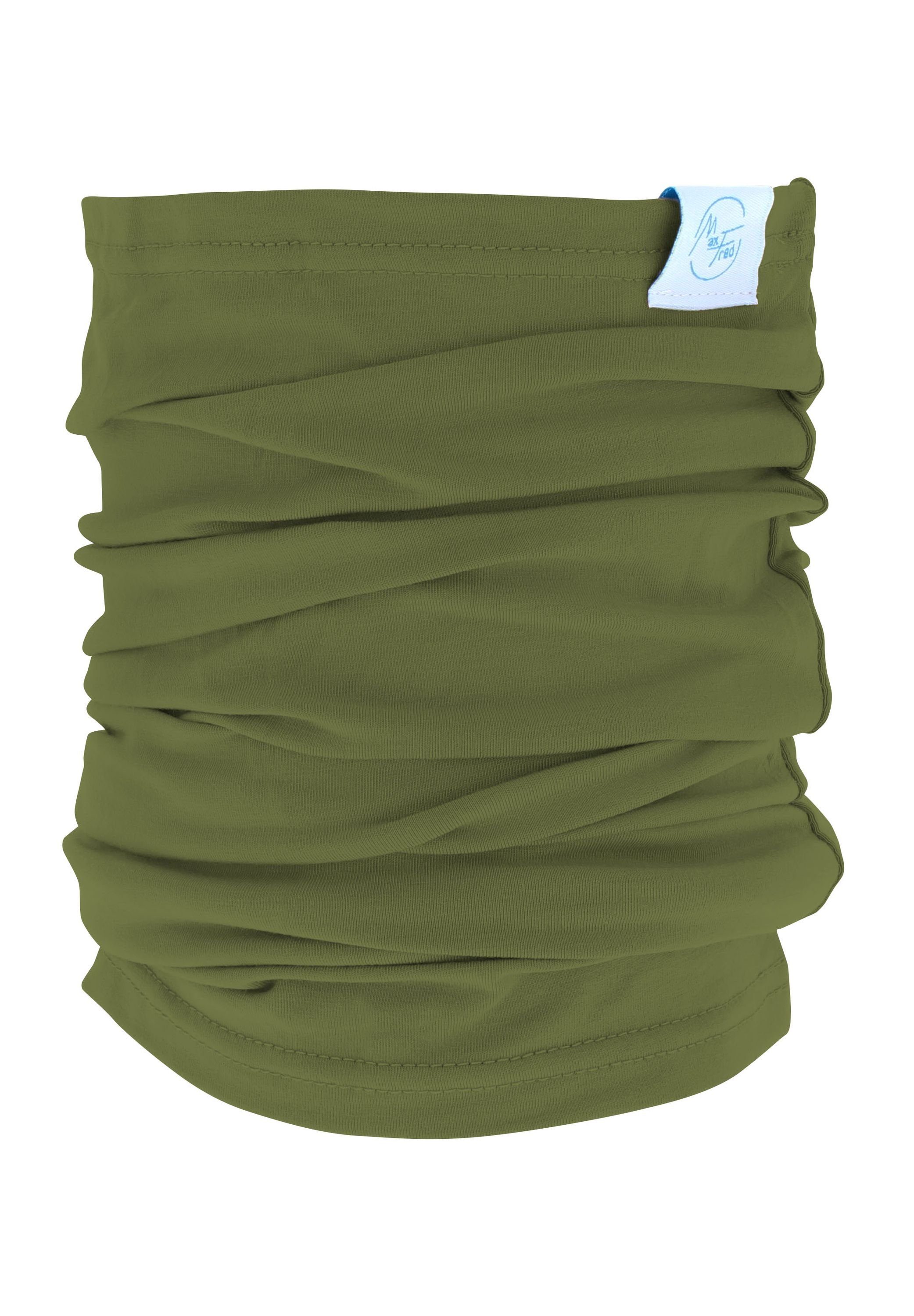 Maxfred Multifunktionstuch Bamboo green Multifunktionstuch, Elastisch, Nachhaltig, geringe Geruchsaufnahme, Ultraweich