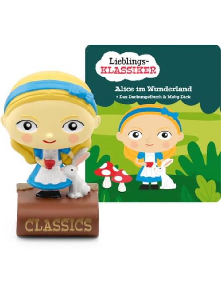 tonies Hörspielfigur Geschenkbuch - Alice im Wunderland und zwei weitere Klassiker günstig kaufen onesize