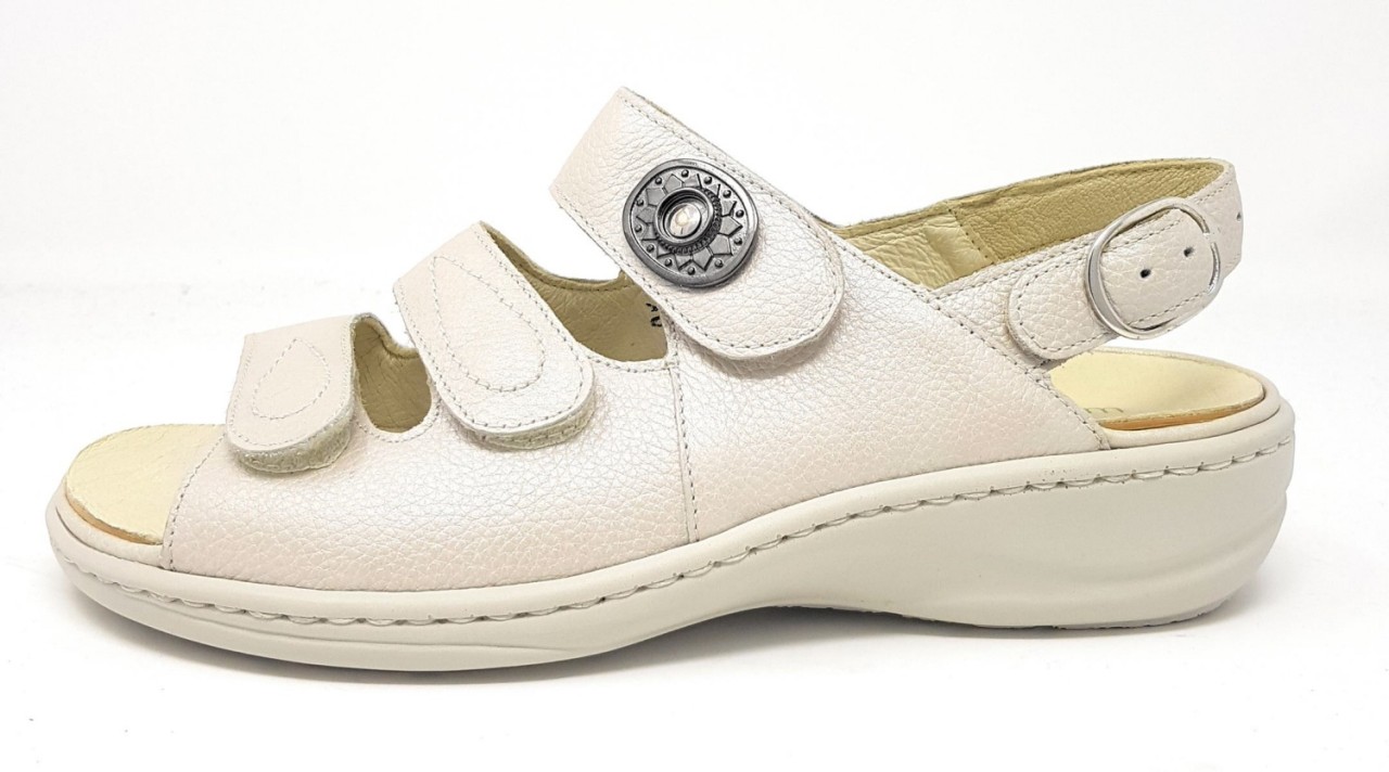 WALDLÄUFER Komfort Sandalen beige Heria