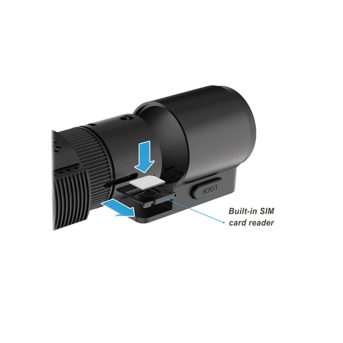 BlackVue BlackVue DR770X-2CH LTE 256GB Dashcam + Heckkamera Dashcam