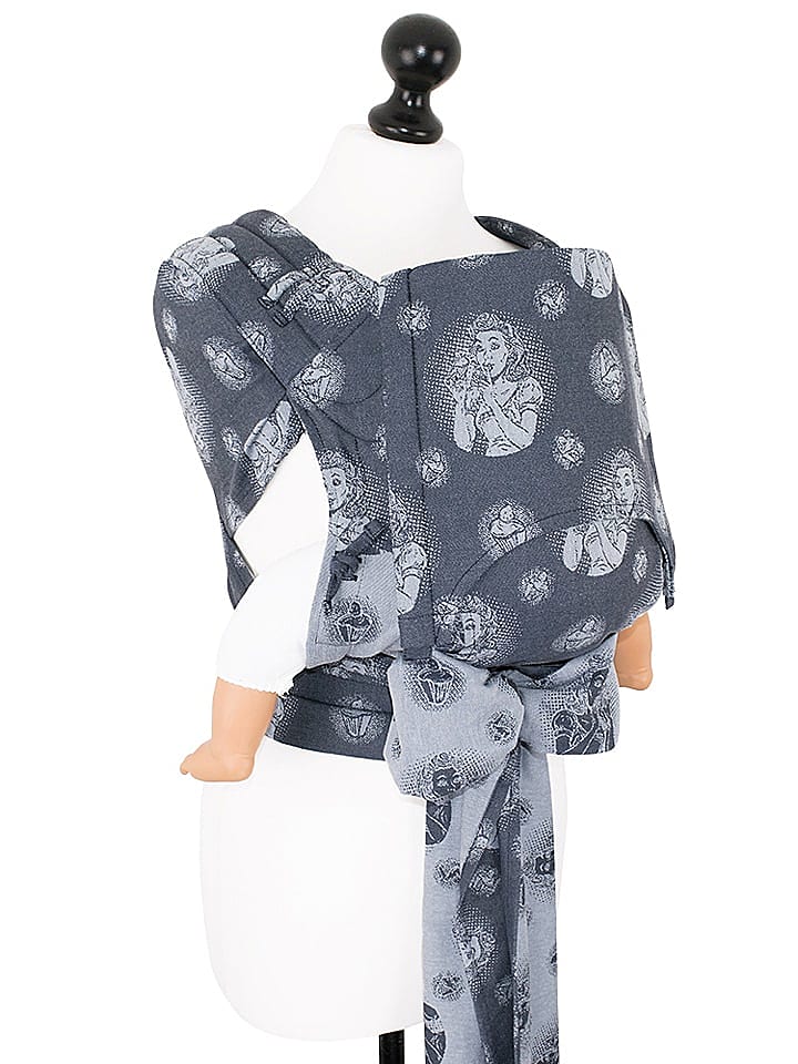 Fidella Fidella Babytragetücher  in blau_grau günstig kaufen L