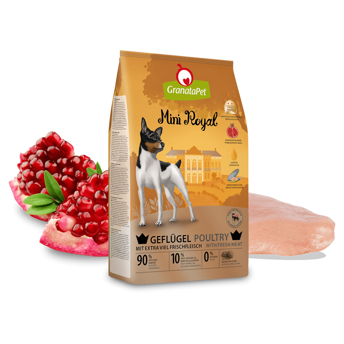 GranataPet Mini Royal Adult Gefügel 1kg kaufen bei ZooRoyal