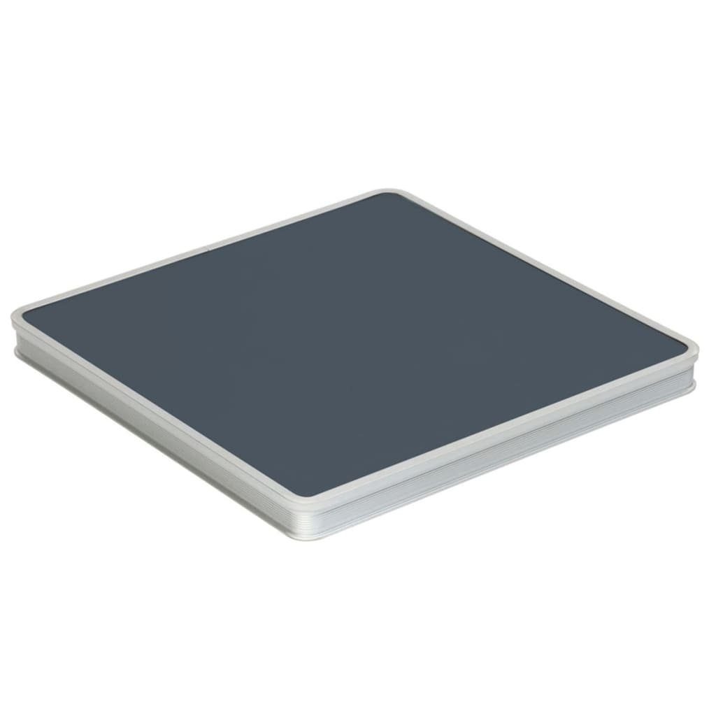 Camp Gear Campingstuhl Campingstuhl Klapphocker Grau Aluminium 1404346