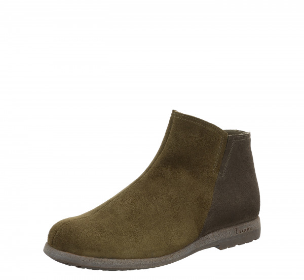 RENTO Ankle Boots - Olive/Kombi