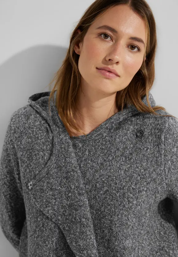 CECIL Cosy Hoodie Cardigan