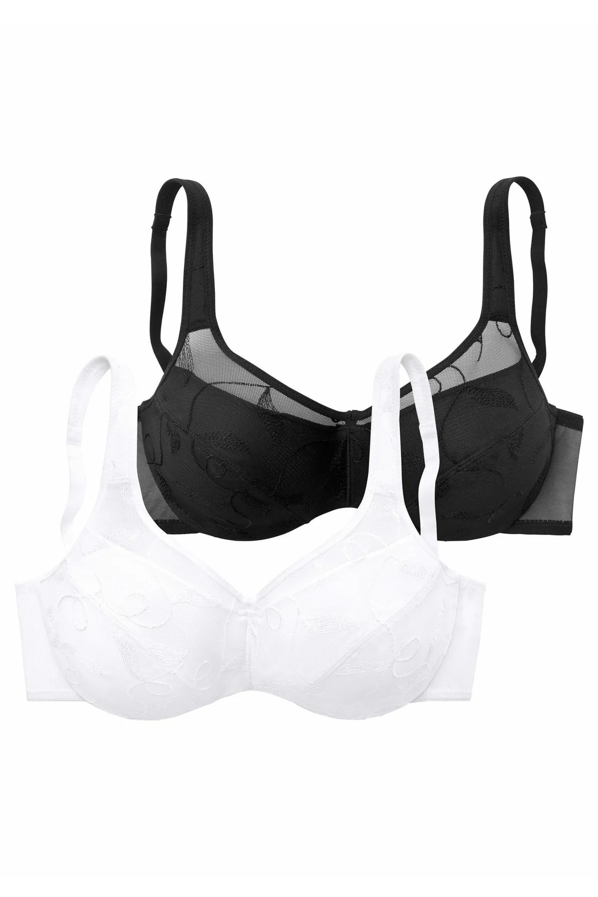 PETITE FLEUR  BH - Schwarz - Unifarben