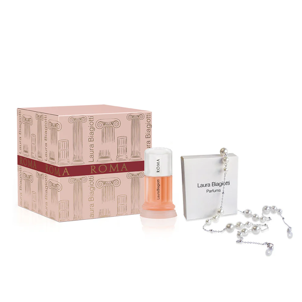 Roma Donna BOX Roma Stylized Donna – Eau de Toilette + Corrente de Óculos - Caixa de perfume feminino, Eau de Toilette