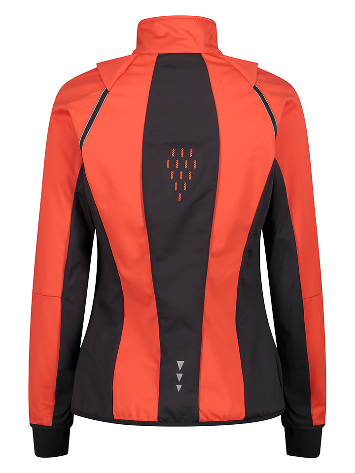 CMP 2in1-Funktionsjacke in Orange/ Schwarz günstig kaufen