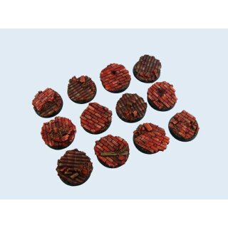 Old Factory Bases, Round 25mm (5)