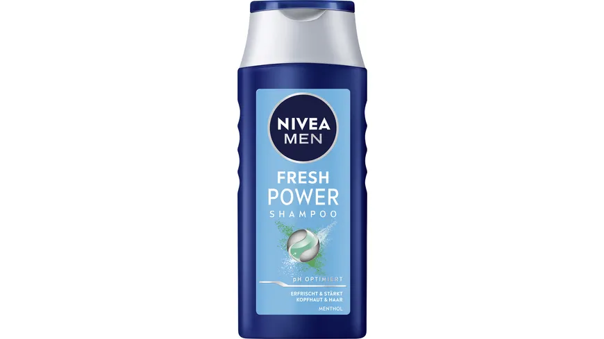 NIVEA MEN Fresh Power Shampoo 250 ml