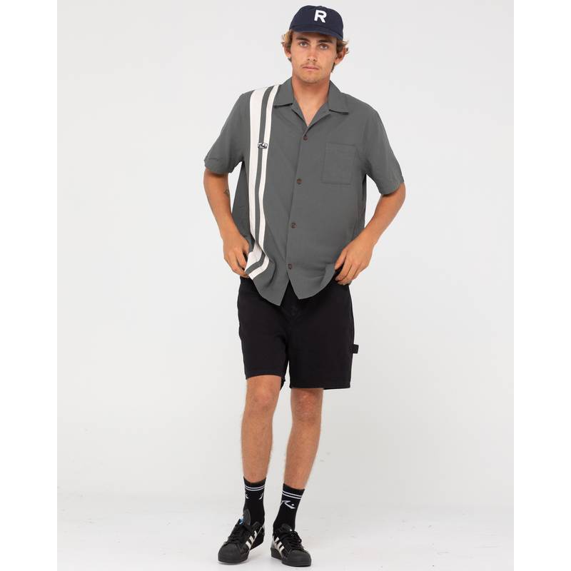 RUSTY DONNY SHORT SLEEVE SHIRT Kurzarmhemd Herren
