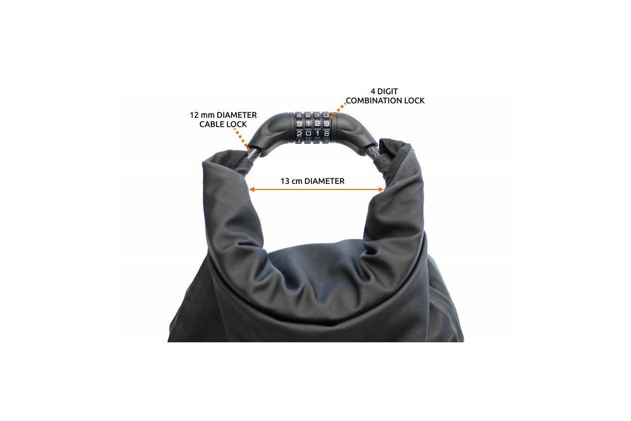 OVERADE Loxi Bag Rolltasche mit Zahlenschloss